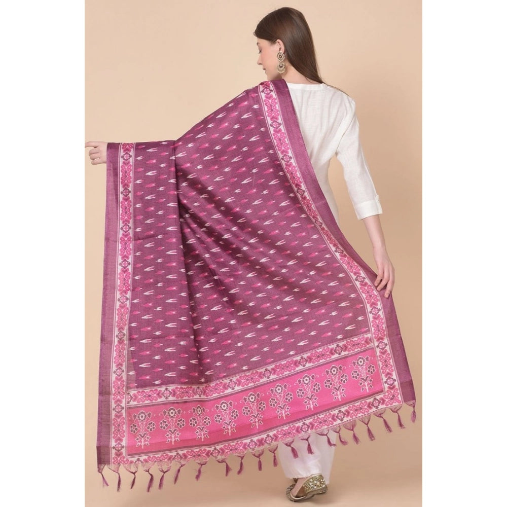 Ranili Art Silk Printed Dupatta