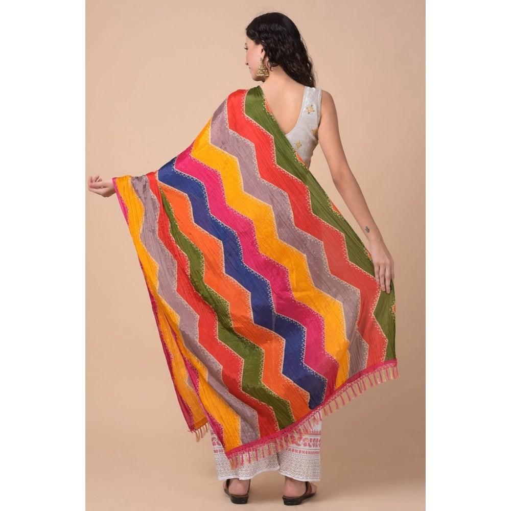 Ranili Chanderi Printed Dupatta