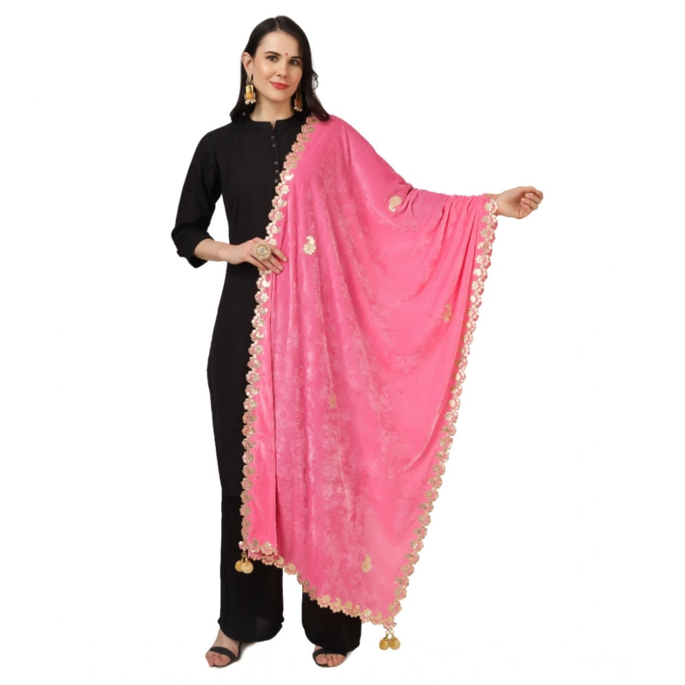 Ranili Velvet Gotta Patti Dupatta