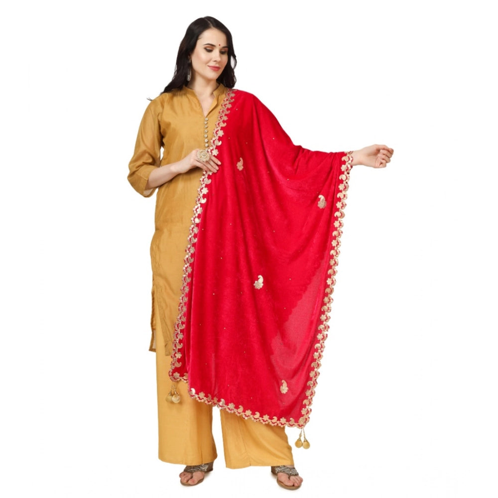 Ranili Velvet Gotta Patti Dupatta