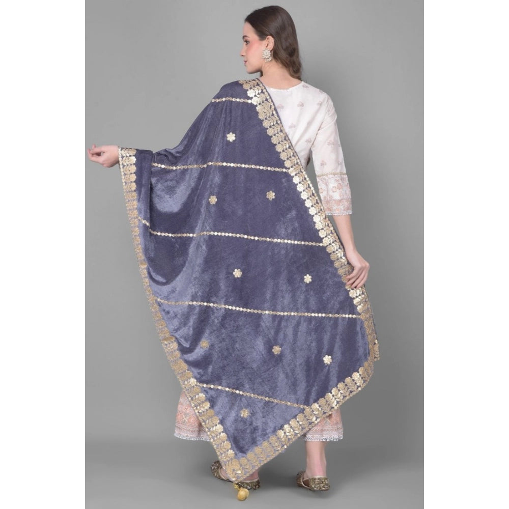 Ranili Velvet Gotta Patti Dupatta