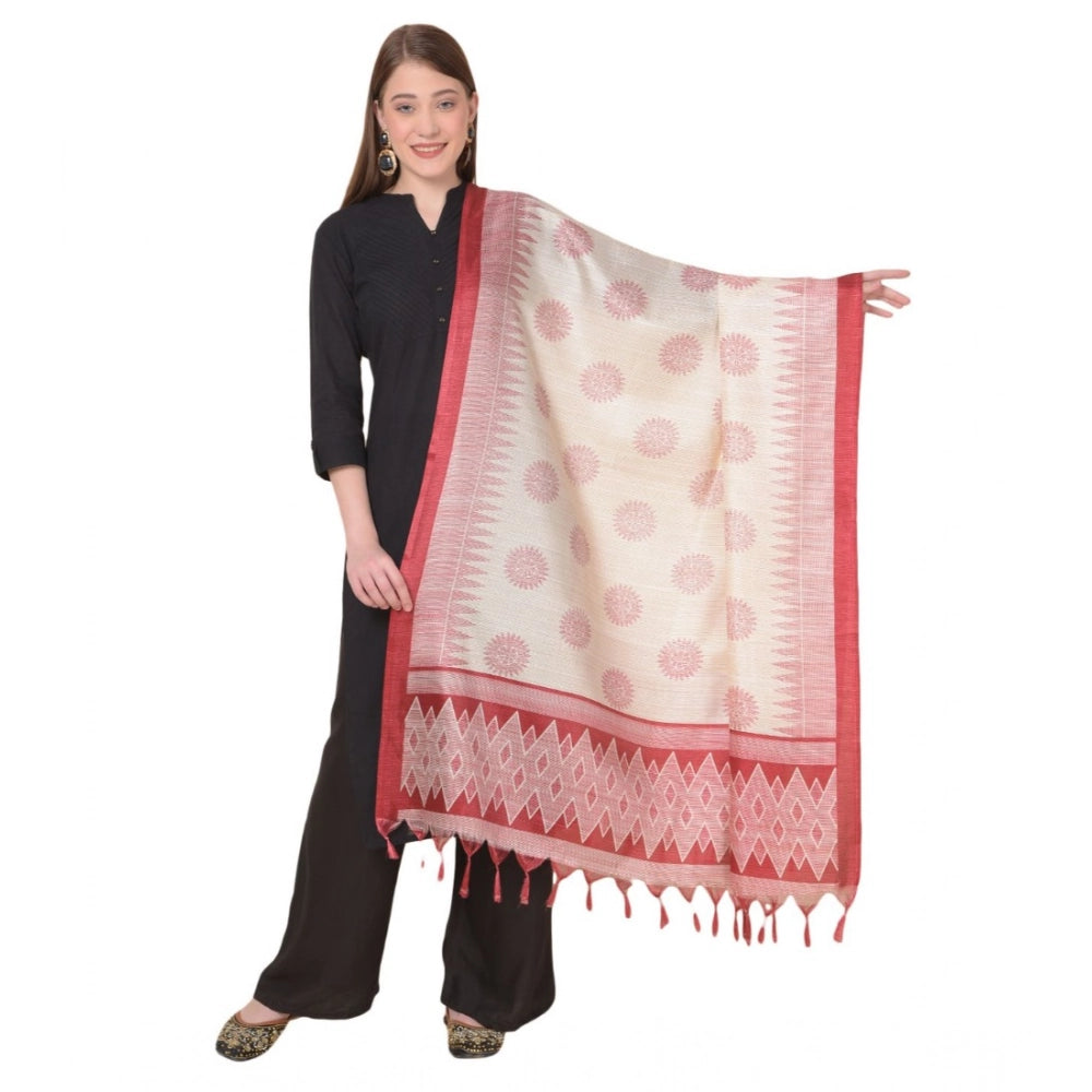 Ranili Art Silk Printed Dupatta