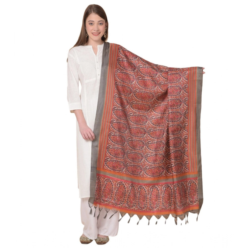 Ranili Art Silk Printed Dupatta