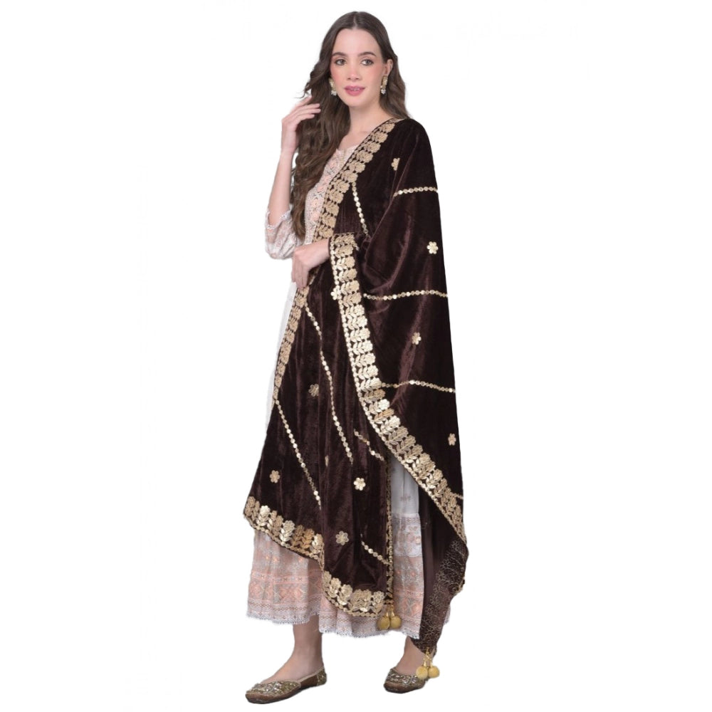 Ranili Velvet Gotta Patti Dupatta