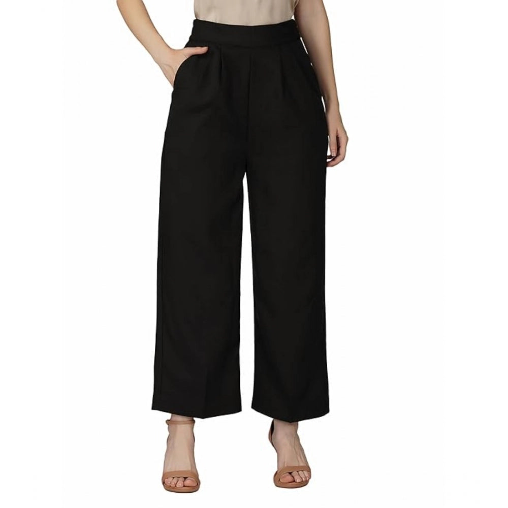 Ranili Casual Cotton Solid Pants