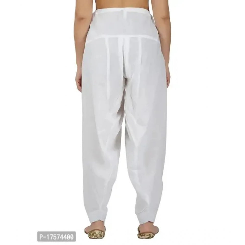 Ranili Casual Cotton Cambric Solid Drawstring Bottomwear