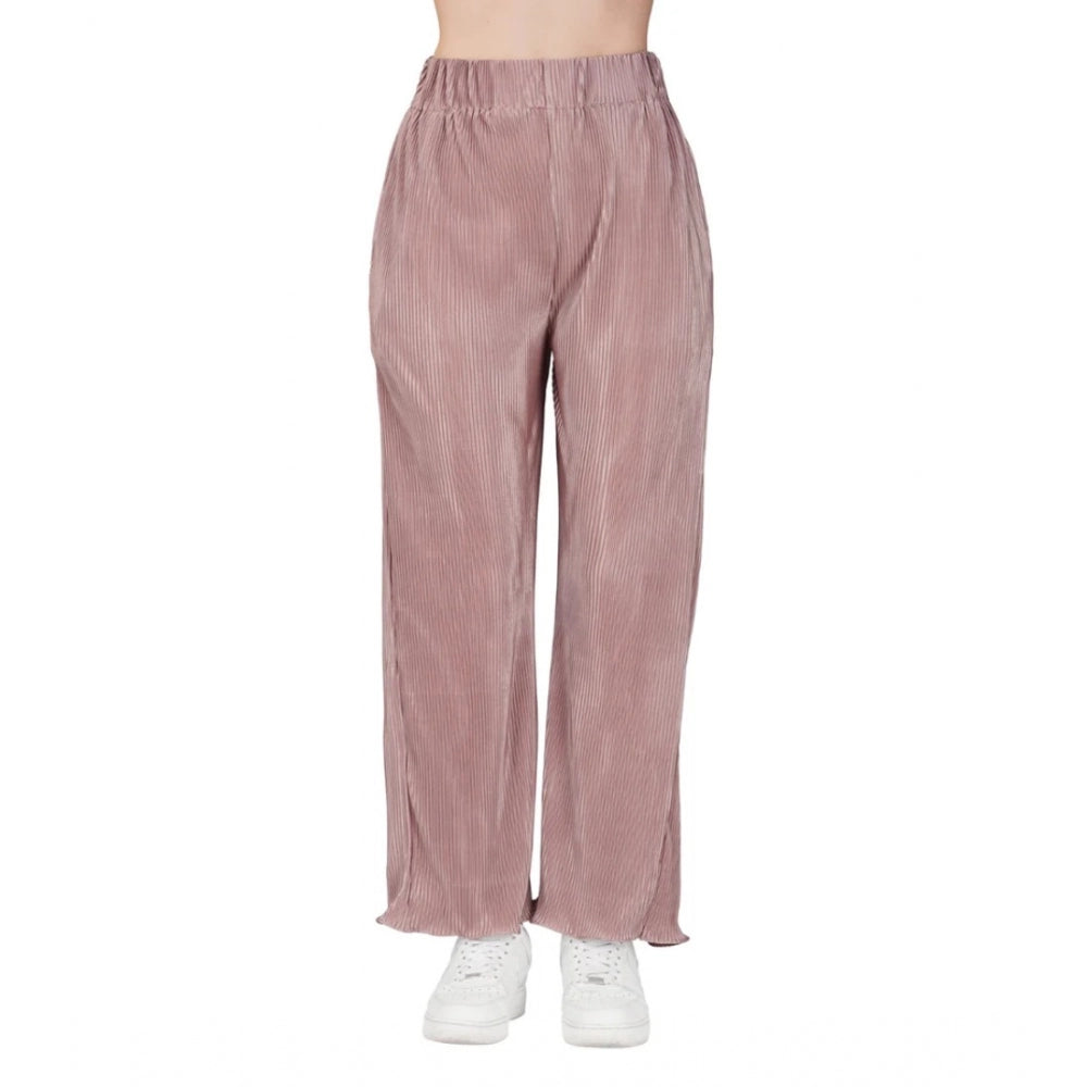Ranili Casual Cotton Blend Striped Bottomwear