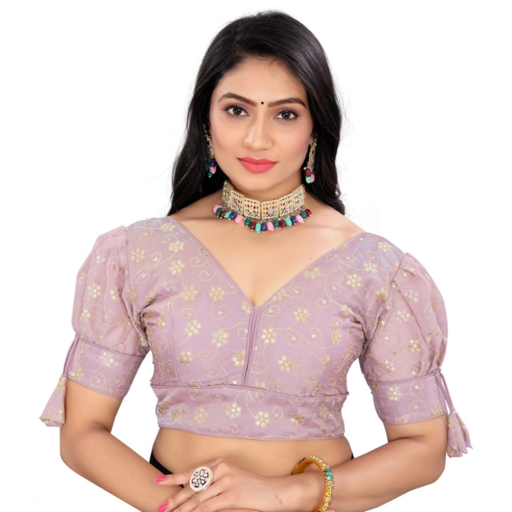 Ranili Women's jimmy Choo Embroidery Readymade Blouse