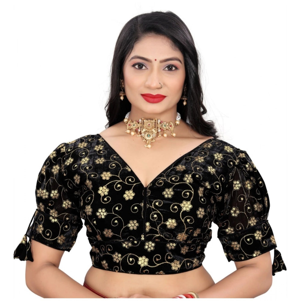 Ranili Women's jimmy Choo Embroidery Readymade Blouse