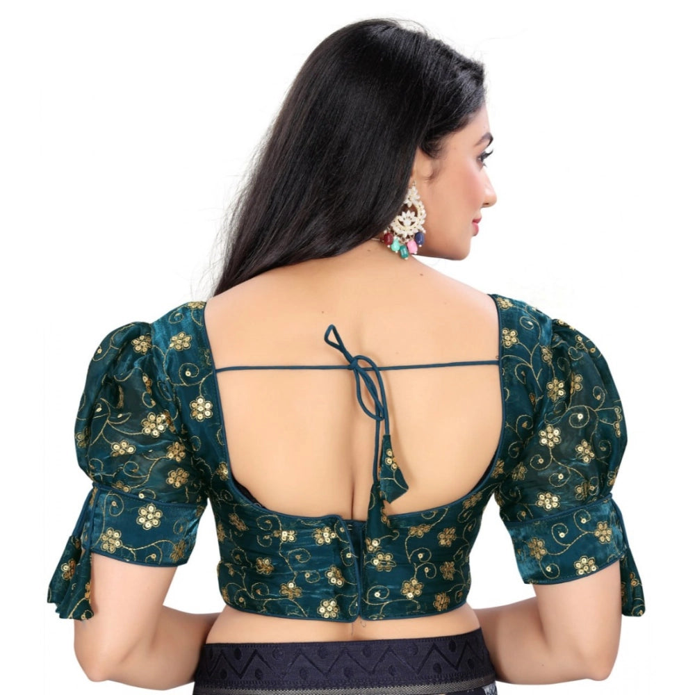 Ranili Women's jimmy Choo Embroidery Readymade Blouse