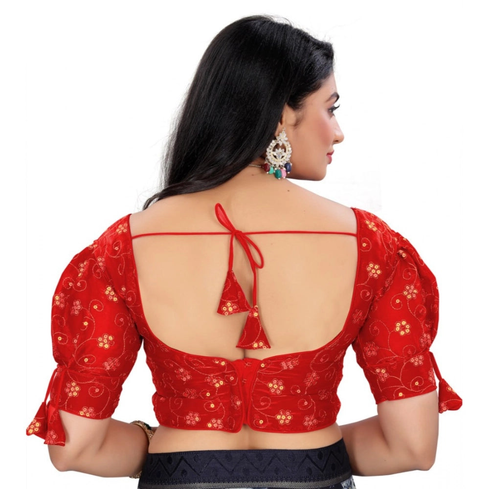 Ranili Women's jimmy Choo Embroidery Readymade Blouse