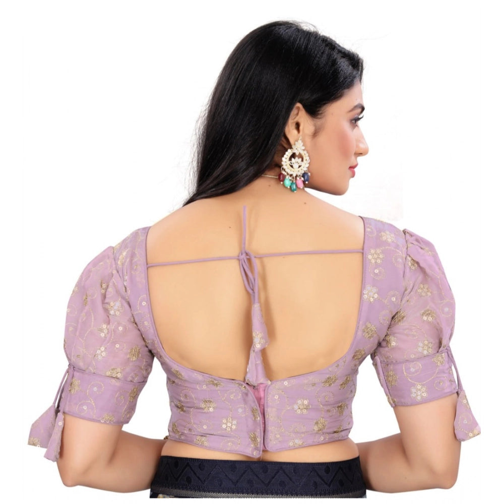 Ranili Women's jimmy Choo Embroidery Readymade Blouse