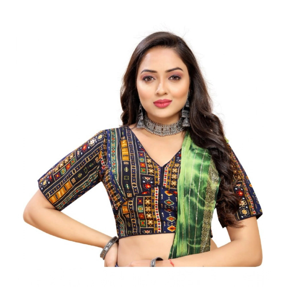 Ranili Women's cotton Blend Plain Readymade Blouse