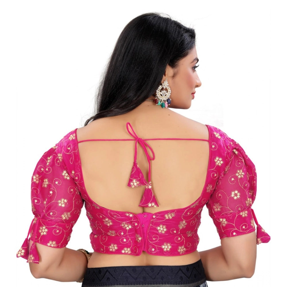 Ranili Women's jimmy Choo Embroidery Readymade Blouse