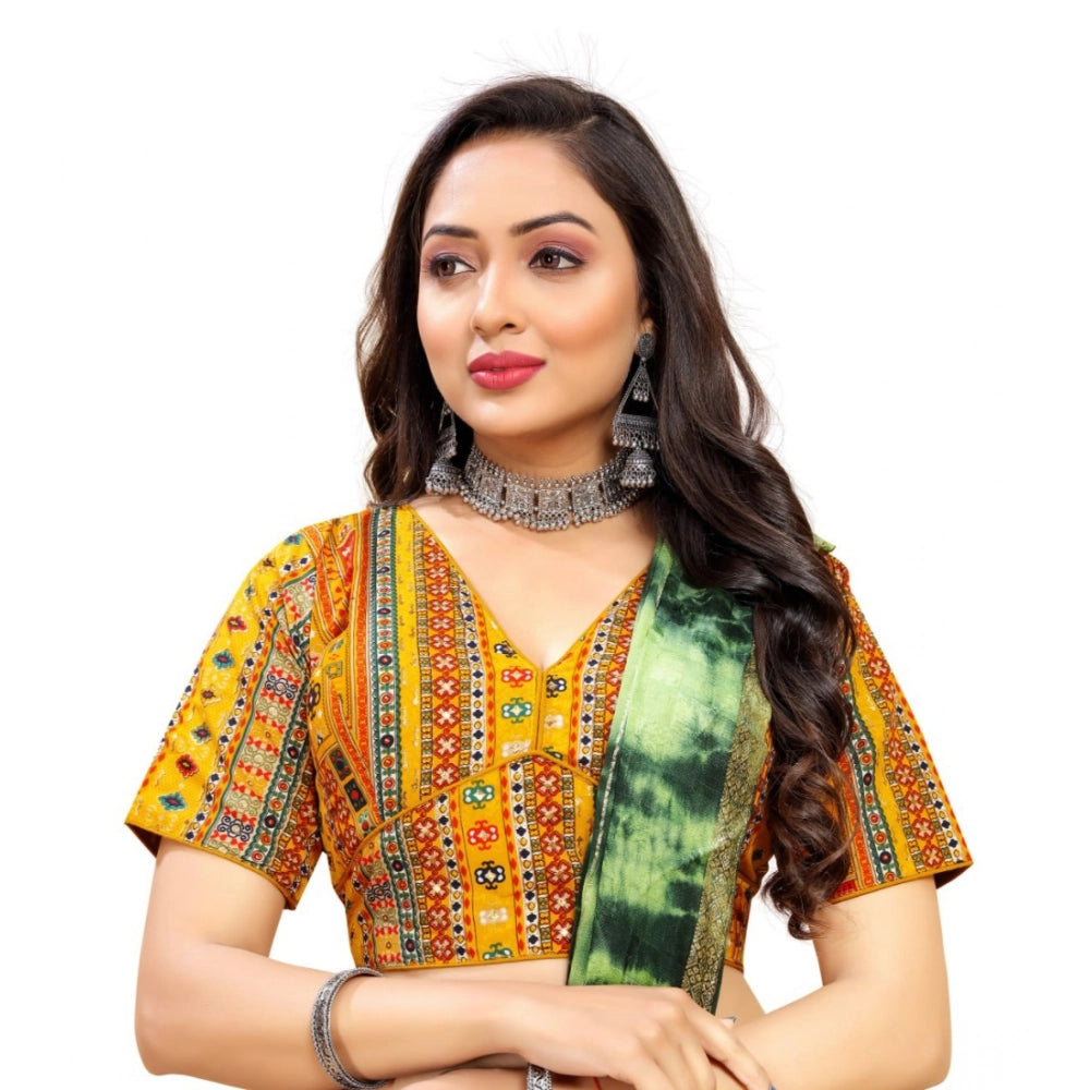 Ranili Women's cotton Blend Plain Readymade Blouse