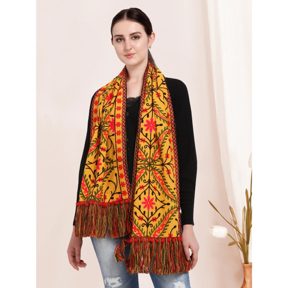 Ranili Cotton Embroidered Muffler