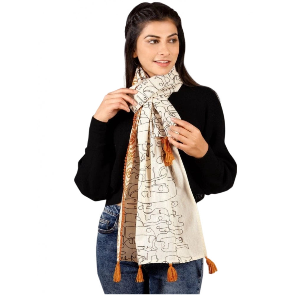 Ranili Cotton Opaque Stole