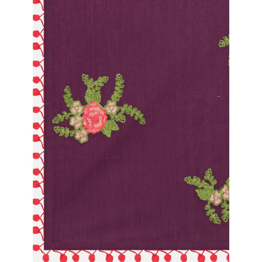 Ranili Cotton Embroidered Dupatta