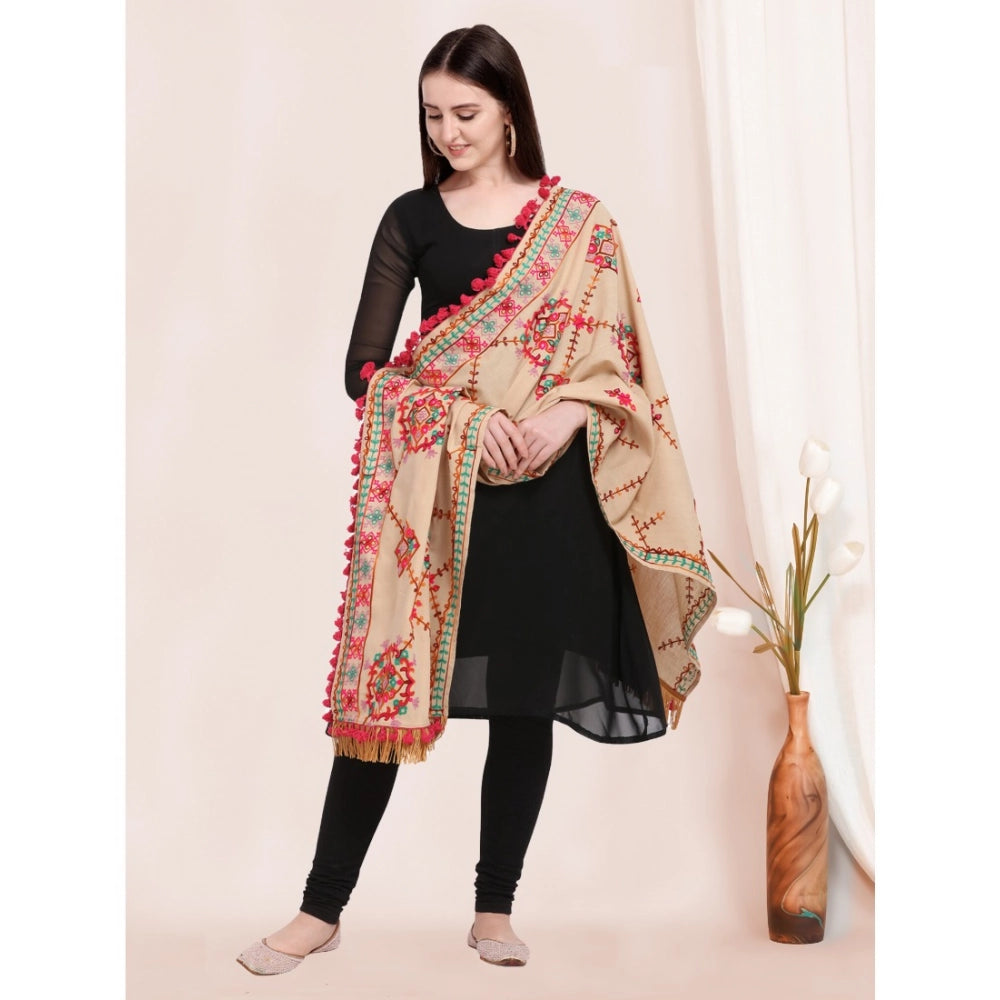 Ranili Cotton Embroidered Dupatta