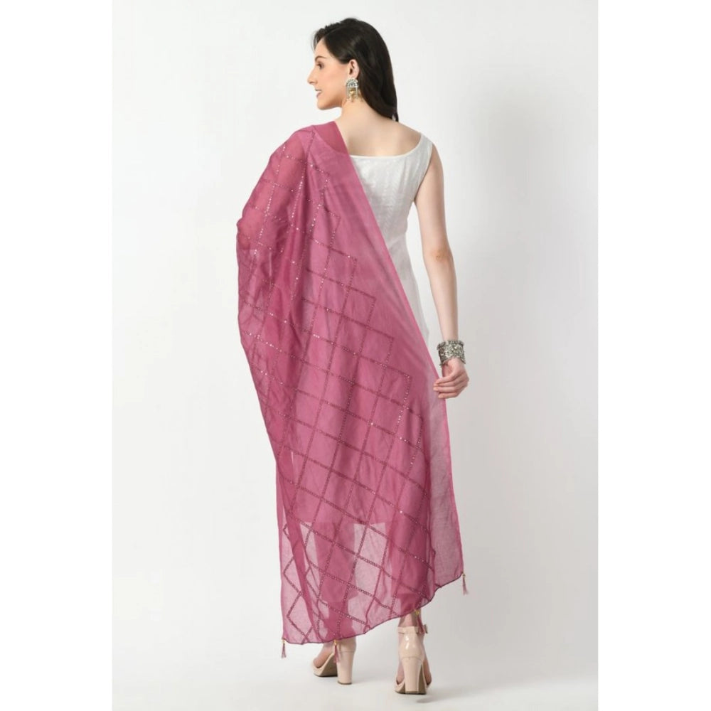 Ranili Chanderi Self Design Dupatta