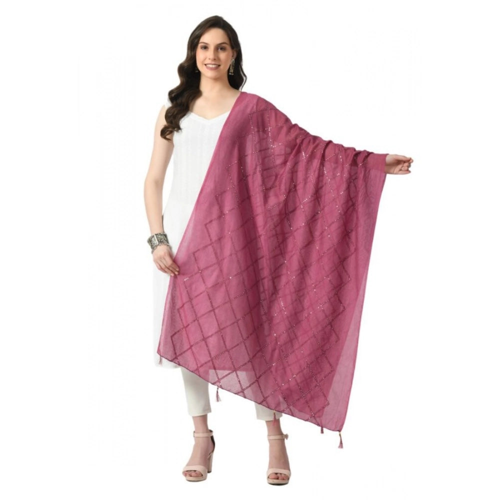 Ranili Chanderi Self Design Dupatta