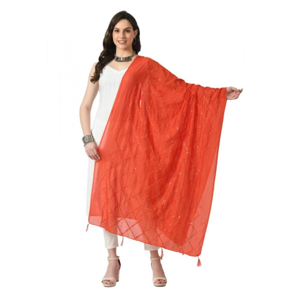 Ranili Chanderi Self Design Dupatta