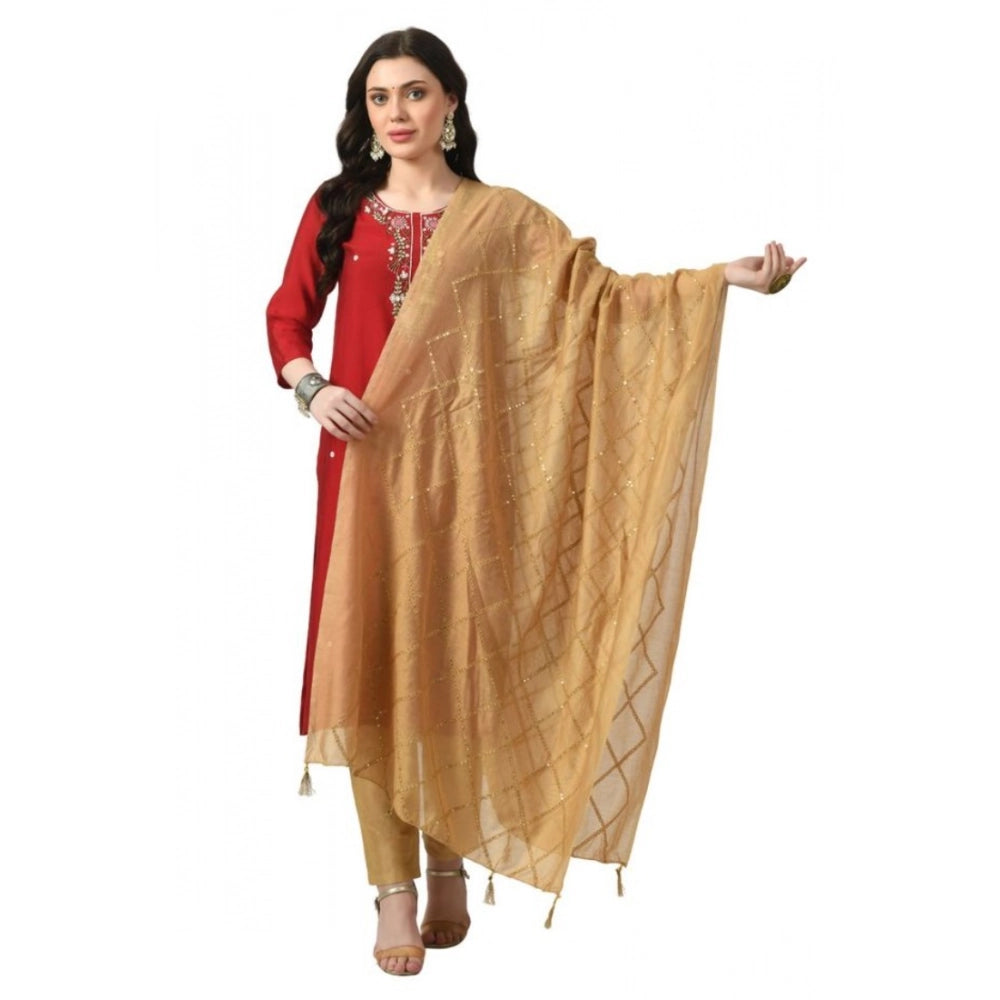 Ranili Chanderi Self Design Dupatta