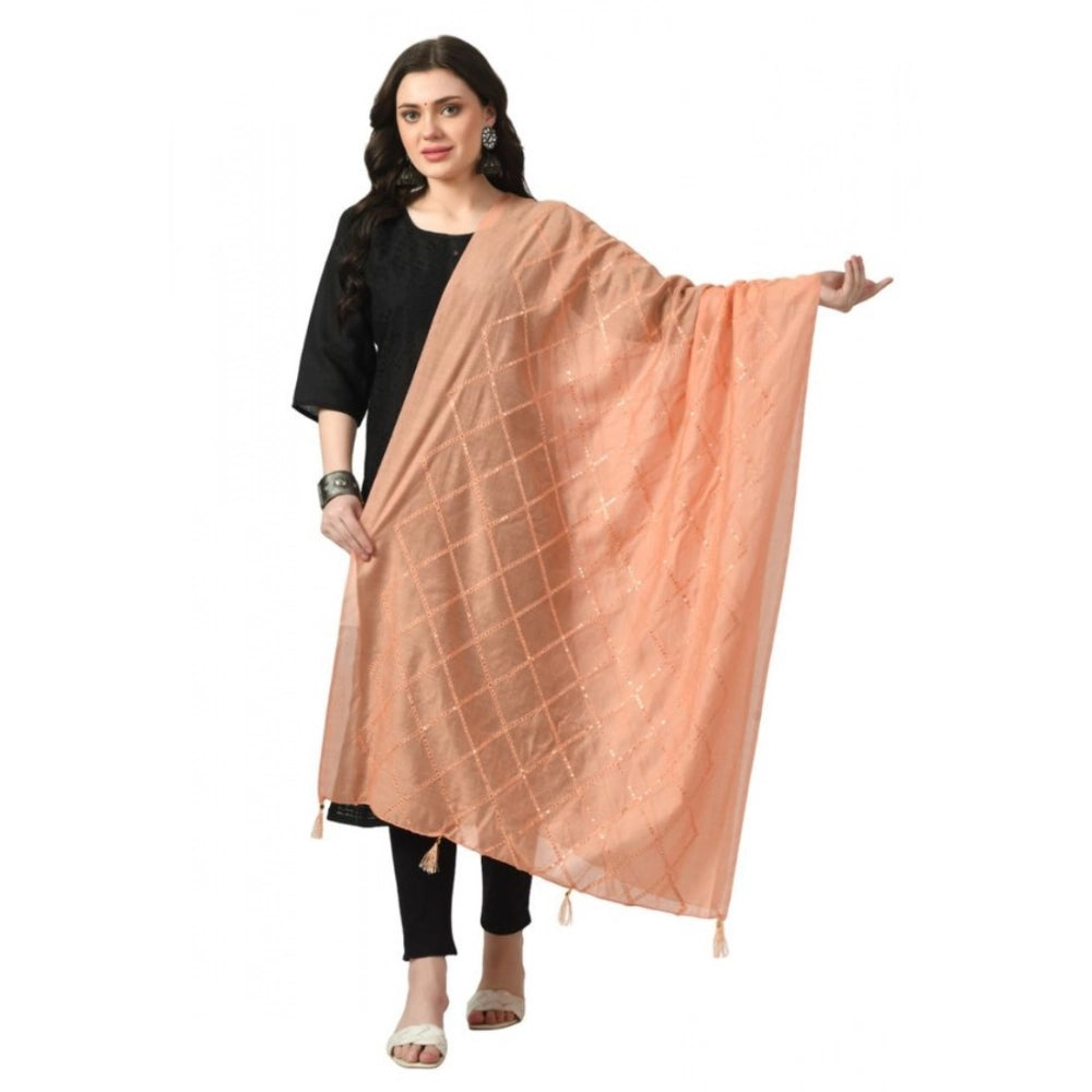 Ranili Chanderi Self Design Dupatta