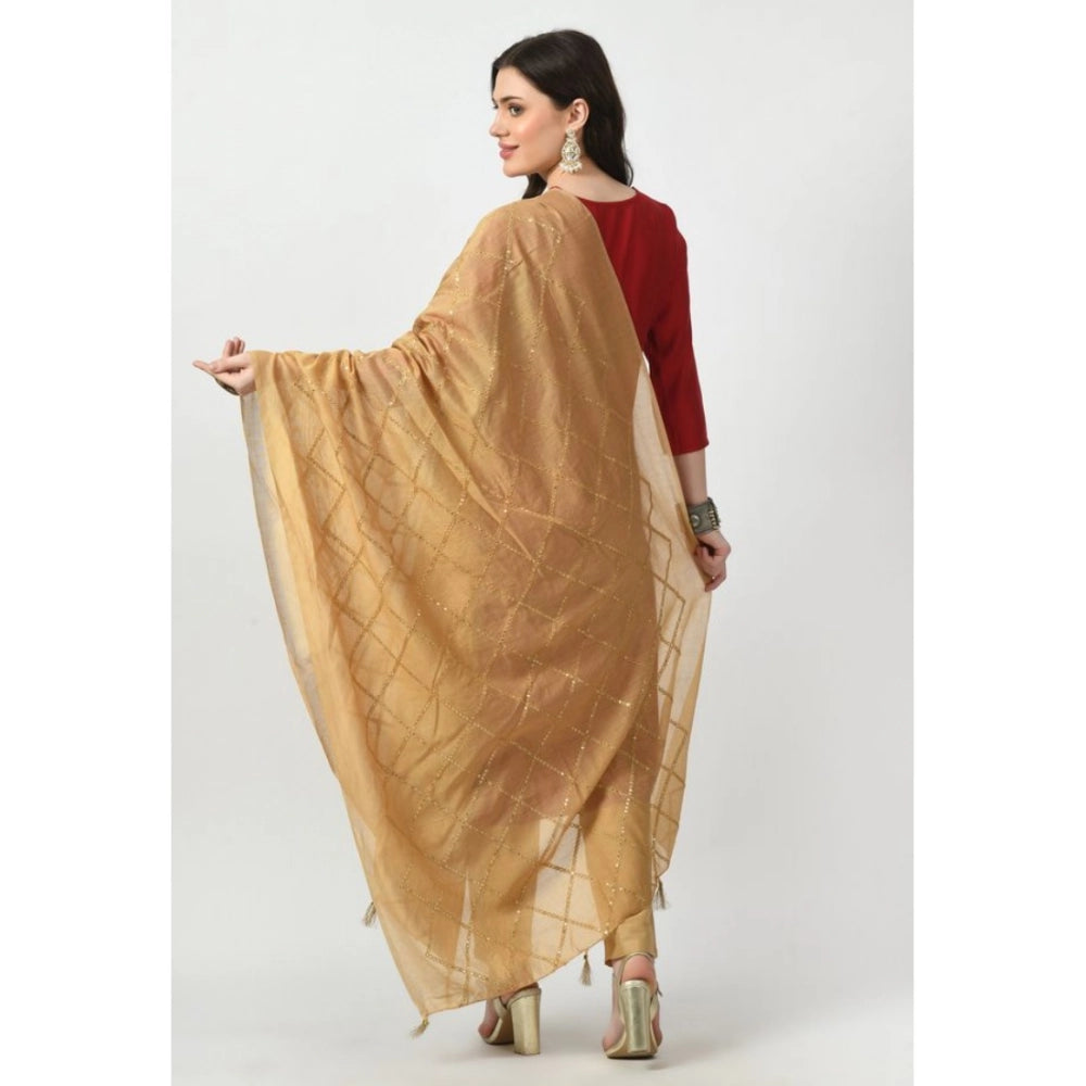 Ranili Chanderi Self Design Dupatta