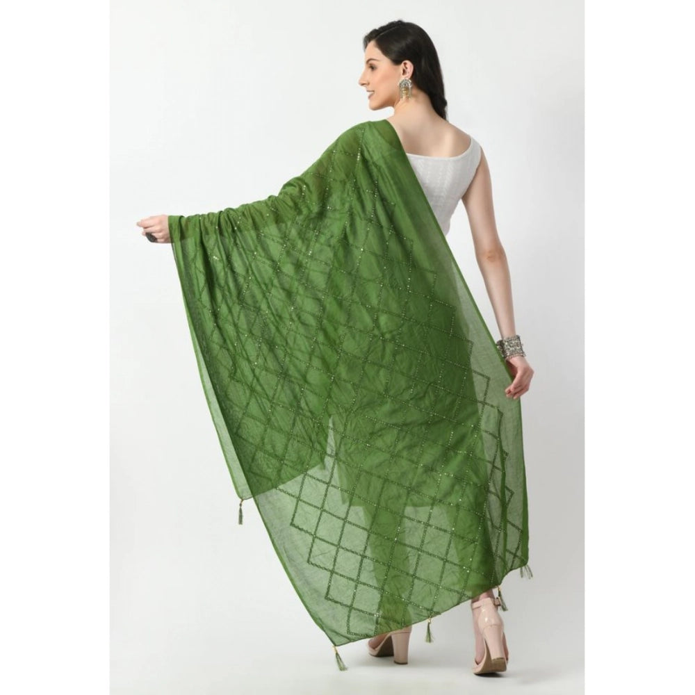 Ranili Chanderi Self Design Dupatta