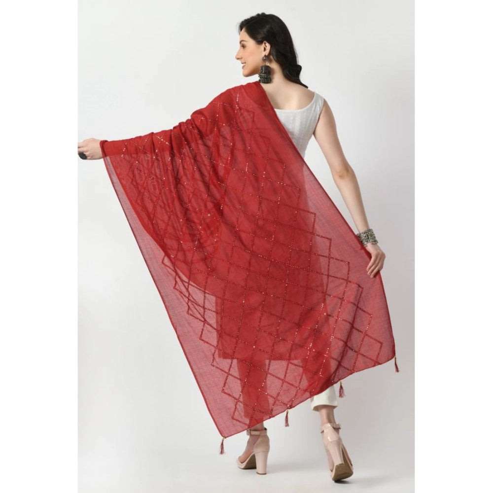 Ranili Chanderi Self Design Dupatta