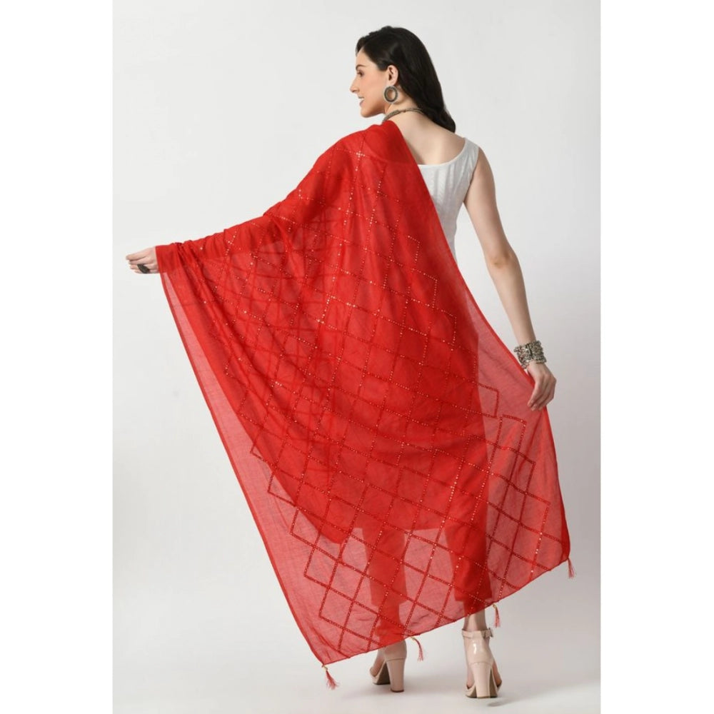 Ranili Chanderi Self Design Dupatta