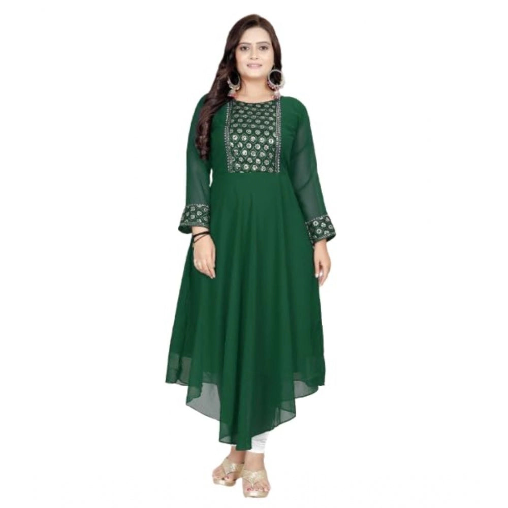Ranili Georgette Embroidered Kurti
