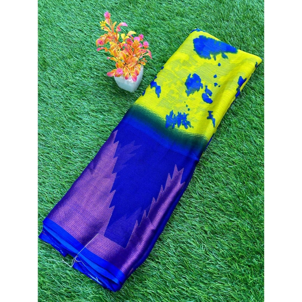 Ranili Chiffon Printed Saree With Unstitched Blouse