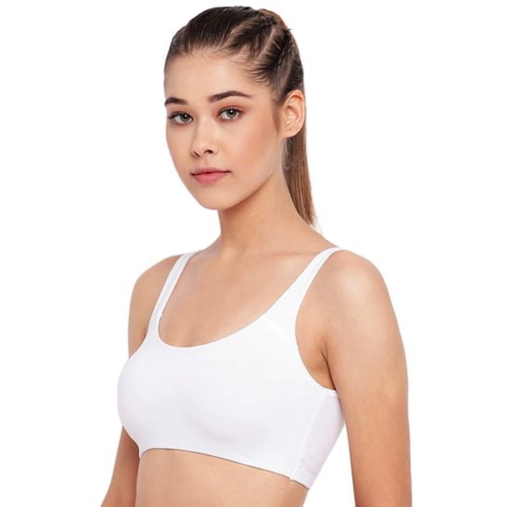 Enamor Sb06 Cotton Low Impact Non-padded, Non-wired, High-coverage Bra