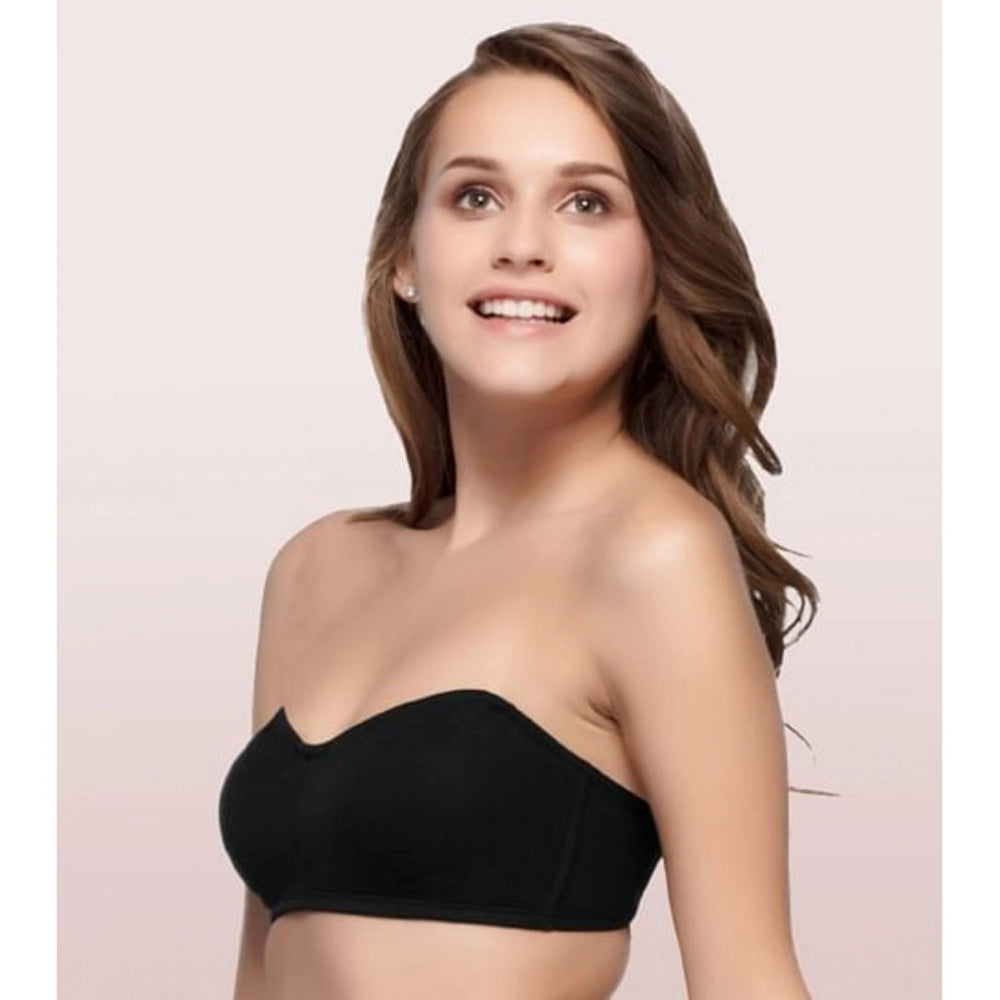 Enamor A019 Cotton Strapless Bra
