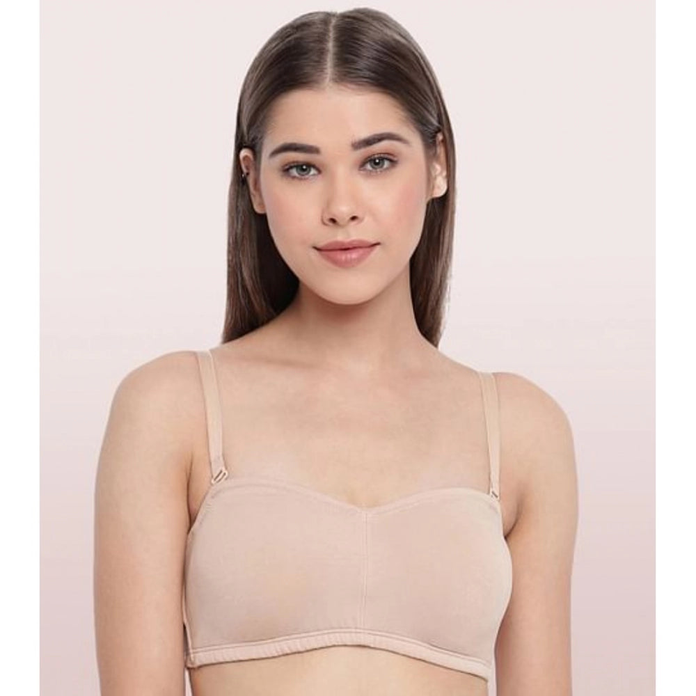 Enamor A019 Cotton Strapless Bra