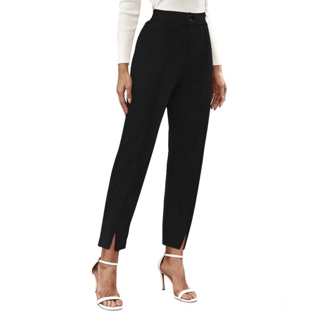 Ranili Polyester Solid With Pocket Pant