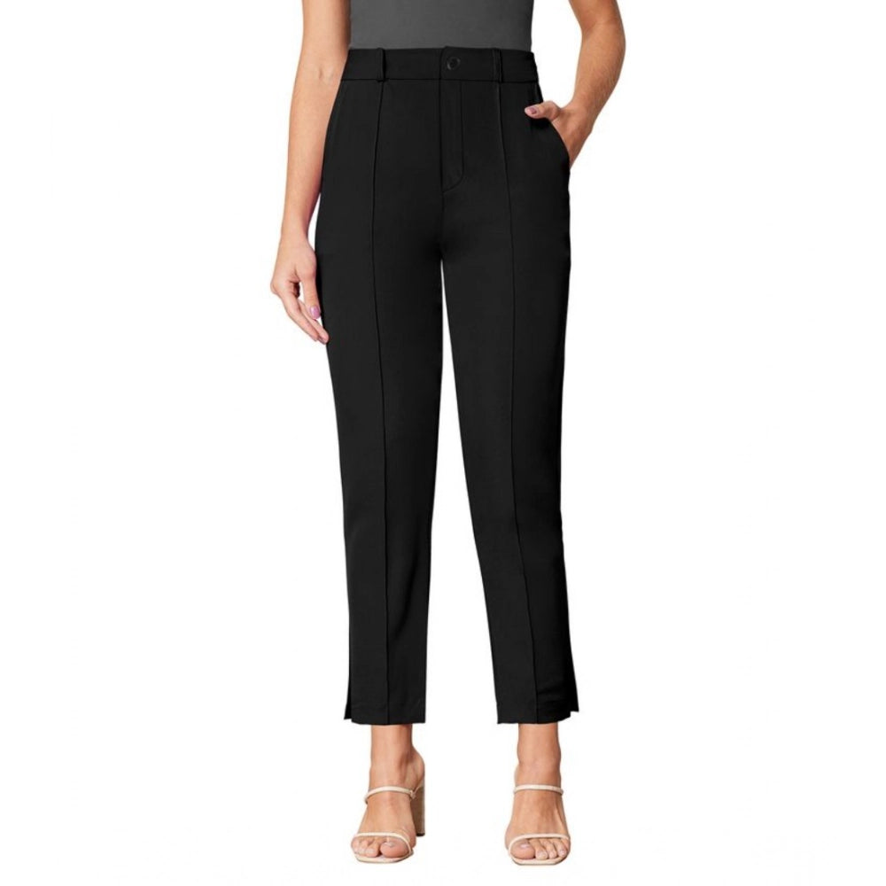Ranili Polyester Solid With Pocket Pant