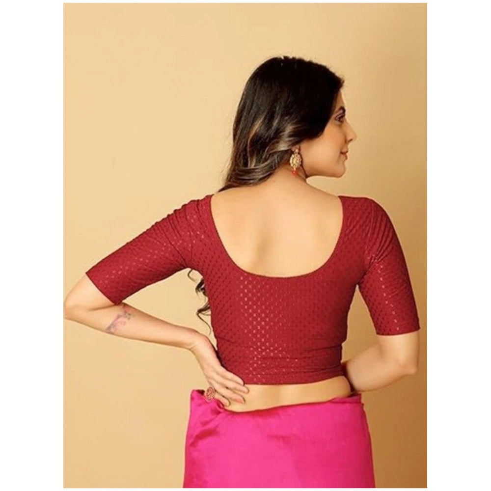 Ranili Pack Of_2 Hosiery Short Sleeves Round Neck Non-padded Blouse