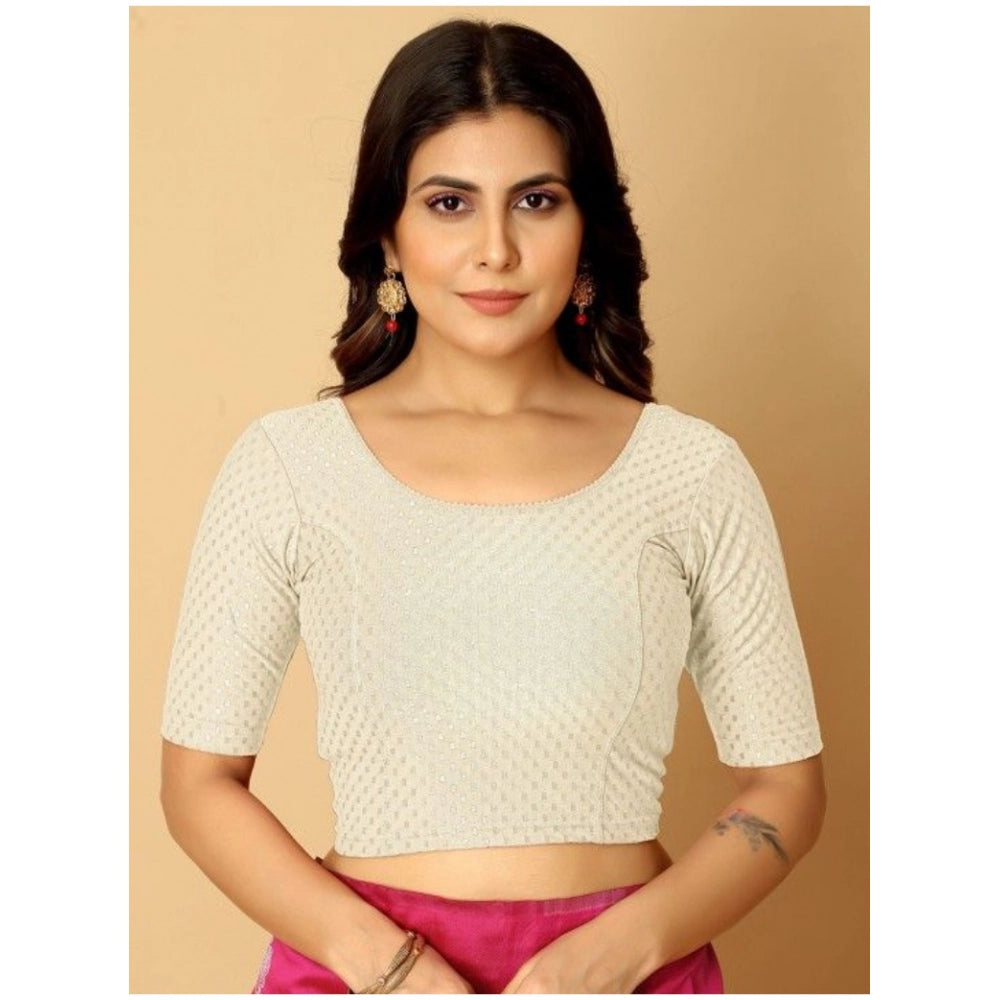 Ranili Pack Of_2 Hosiery Short Sleeves Round Neck Non-padded Blouse
