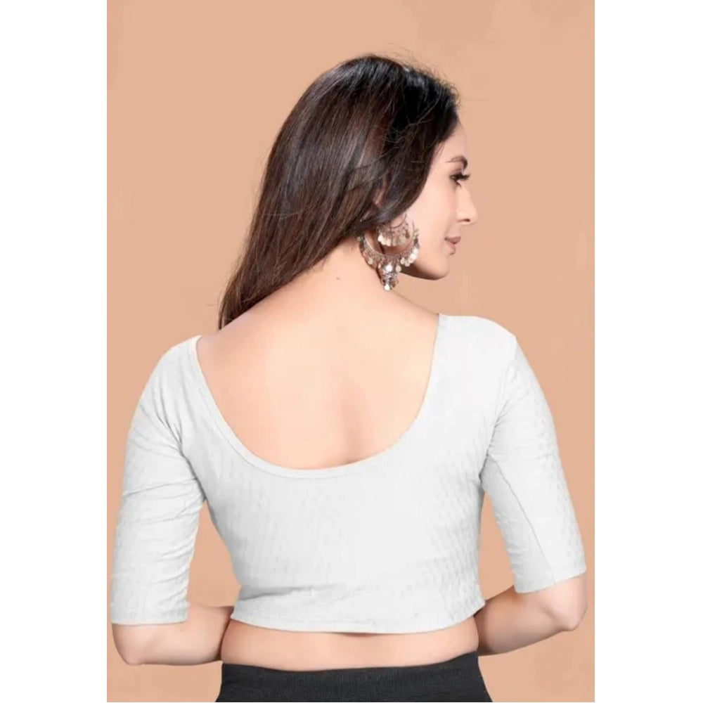 Ranili Pack Of_2 Hosiery Short Sleeves Round Neck Non-padded Blouse