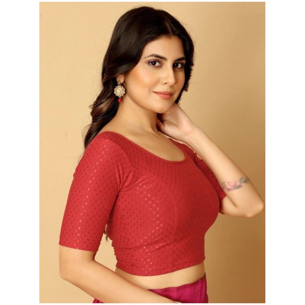 Ranili Pack Of_2 Hosiery Short Sleeves Round Neck Non-padded Blouse