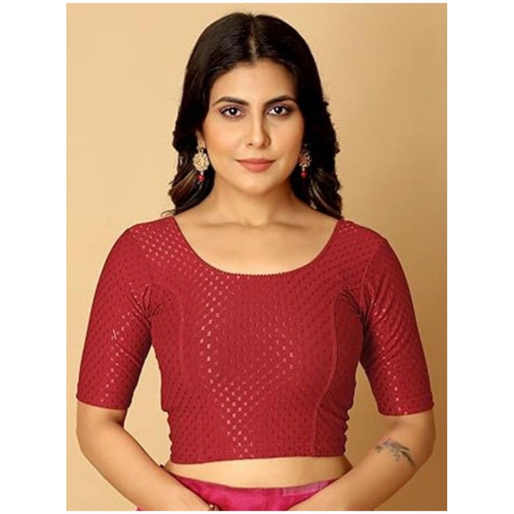 Ranili Pack Of_2 Hosiery Short Sleeves Round Neck Non-padded Blouse