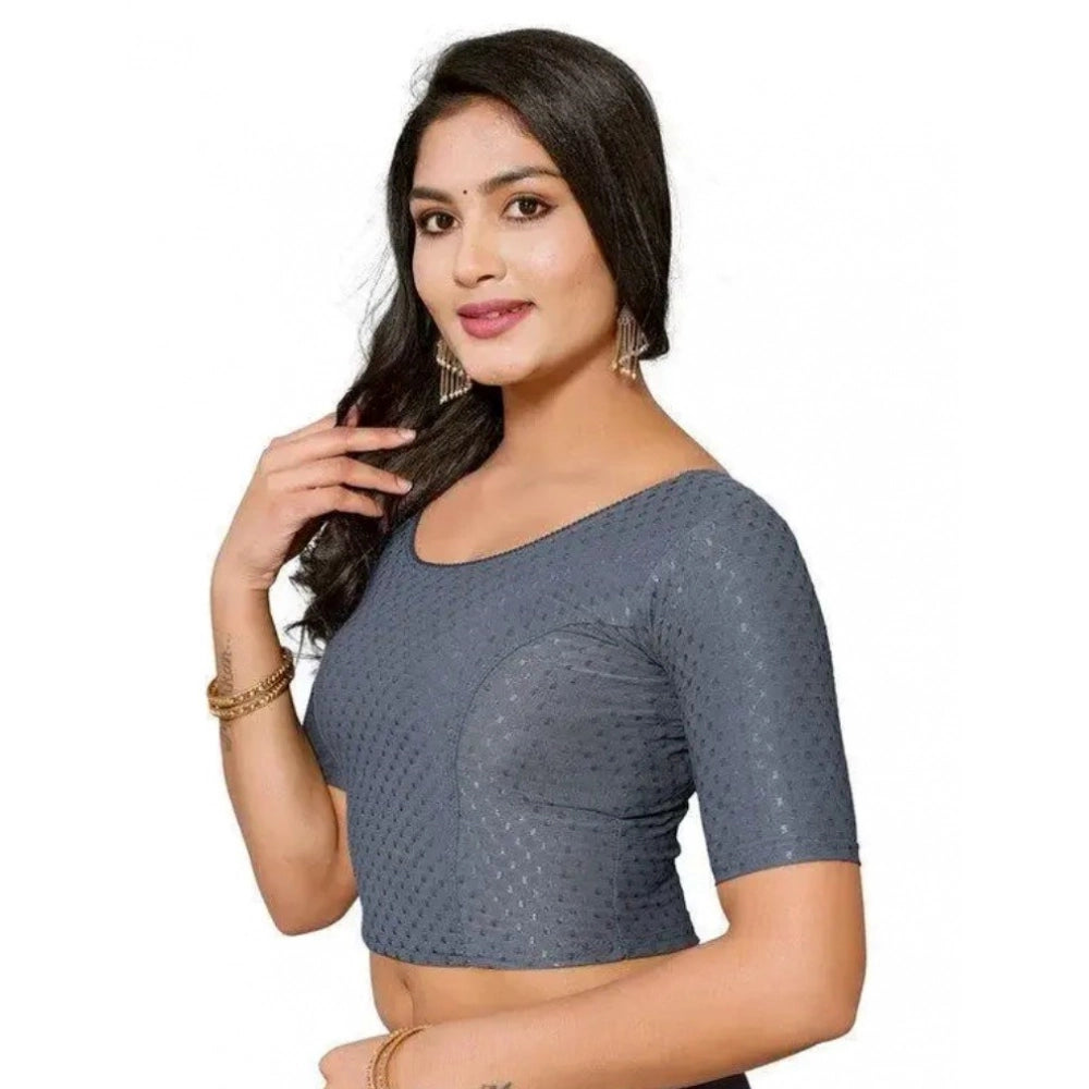 Ranili Pack Of_2 Hosiery Short Sleeves Round Neck Non-padded Blouse