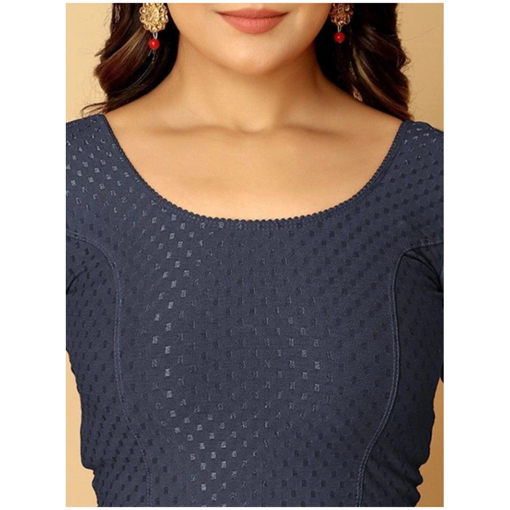 Ranili Pack Of_2 Hosiery Short Sleeves Round Neck Non-padded Blouse